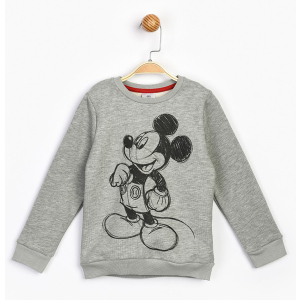 Світшот Disney Mickey Mouse MC17214 122 см Сірий (8691109860194) в Чернігові