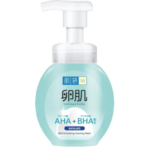 Мягкая пенка-пилинг для лица Hada Labo AHA+BHA Tamagohada Exfolication Face Wash 160 г (4897006034612) рейтинг