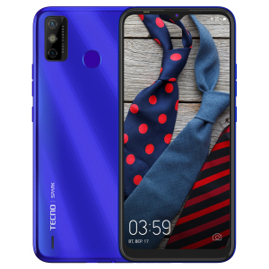 Мобільний телефон Tecno Spark 6 Go 3/64GB Aqua Blue (4895180762918) ТОП в Чернігові