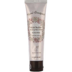 Крем для рук и ног Etude House Hand Bouquet Rich Butter Hand & Heel Cream Питательный и увлажняющий с маслом ши 100 мл (8806179490282) в Чернигове