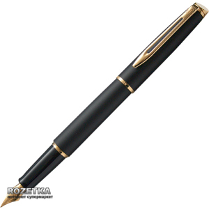 Ручка перьевая Waterman Hemisphere Matte Black FP Синяя Черный корпус (12 003) в Чернигове