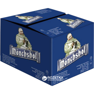 Упаковка пива Monchshof Schwarzbier темне фільтроване 4.9% 0.5 л x 20 шт (4082100002104) ТОП в Чернігові