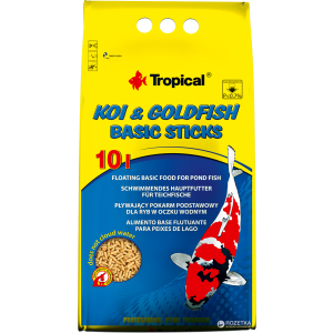 хорошая модель Корм Tropical Koi&Goldfish Basic Sticks для прудовых рыб в палочках 10 л (5900469406762)