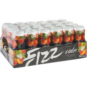 Упаковка сидру Fizz Apple 4.5% 0.5 л x 24 банки (4740098084440) в Чернігові