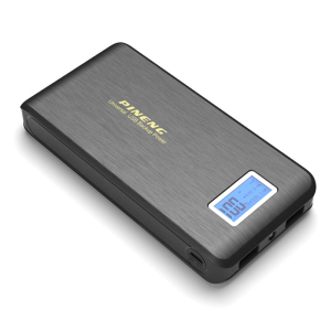 Зовнішній акумулятор Power Bank Pineng PN-929 15000 mAh Black