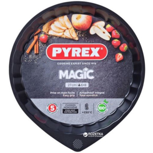 Форма кругла для випічки пирогівPyrex Magic27 см Кругла Чорна (MG27BN6) в Чернігові