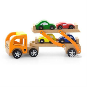 Игрушка Viga Toys "Автотрейлер" (50825) (6934510508258) лучшая модель в Чернигове