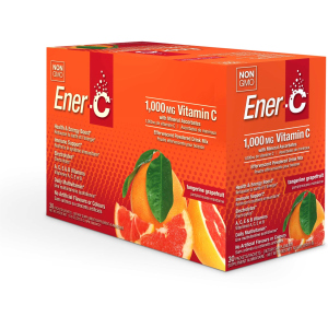 Витамины Ener-C Vitamin C 1000 мг Мандарин и Грейпфрут 30 пакетиков (873024001038) рейтинг