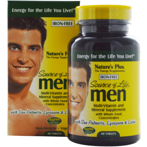 Мультивитамины Nature's Plus Source of Life Men 60 таблеток (97467030930)