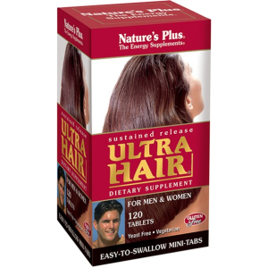 хороша модель Натуральна добавка Natures Plus Ultra Hair 120 таблеток (97467048430)