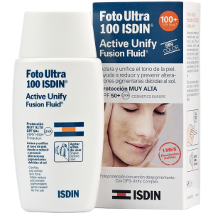 Флюїд Isdin Foto Ultra Active Unify/Fusion Fluid Sin Color SPF 50+ 50 мл (8470001710529) ТОП в Чернігові