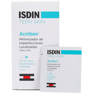 Вологі серветки Isdin Teen Skin Acniben 30 шт (8470001509833) ТОП в Чернігові