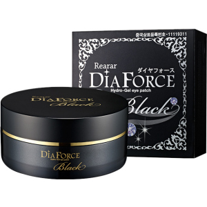 хорошая модель Патчи для кожи вокруг глаз Dia Force Rearar Hydro-Gel Eye patch L Black гидрогелевые с экстрактом черного жемчуга 60 шт 90 г (8809389036912)