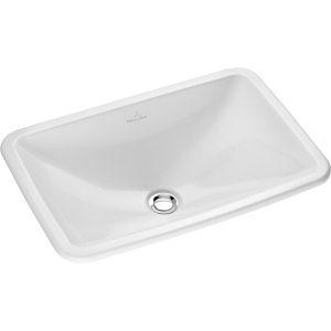 Раковина прямокутна VILLEROY & BOCH LOOP & FRIENDS 60х40см 61450001 біла (30128) краща модель в Чернігові