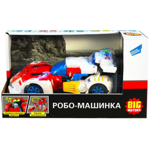 Машинка Big Motors Робо-машинка Гоночна Червона (D622-H047A) (4812501162943) краща модель в Чернігові