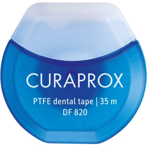 Зубна нитка Curaprox тефлонова з хлоргексидином 35 м (7612412820003/7612412428285) ТОП в Чернігові