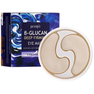 Супер зміцнюючі патчі під очі Petitfee B-Glucan Deep Firming Eye Mask з бета-глюканом 60 шт (8809508850504) ТОП в Чернігові