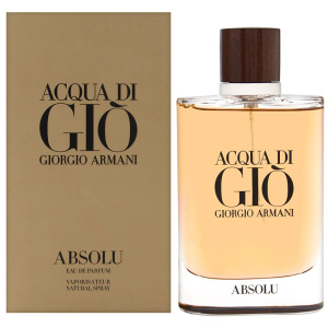 Парфюмированная вода для мужчин Giorgio Armani Acqua di Gio Absolu 75 мл (3614271992901)