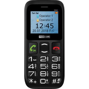 Мобильный телефон Maxcom MM426 Black лучшая модель в Чернигове