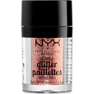 Гліттер NYX Professional Makeup Metallic Glitter 01 Dubai Bronze 2.5 г (800897140823) в Чернігові