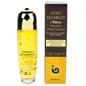 хорошая модель Эссенция для лица FarmStay Gold Escargot Noblesse Intensive Lifting Essence с муцином королевской улитки 150 мл (8809317119854)