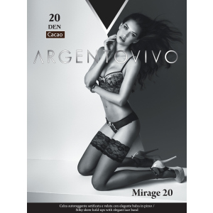 Чулки Argentovivo Mirage 20 Den 3/4 р Caramello (8051403068434) лучшая модель в Чернигове