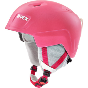 хорошая модель Шлем горнолыжный Uvex Manic Pro р 54-58 S5662249105 Pink Met. (4043197317700)